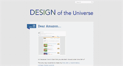 Desktop Screenshot of designoftheuniverse.com